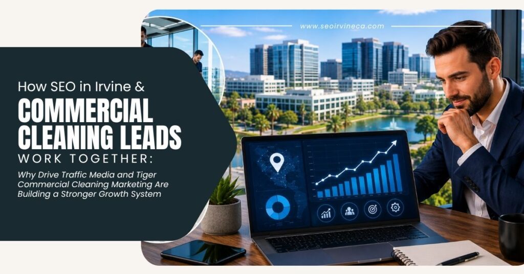 How-SEO-in-Irvine-and-Commercial-Cleaning-Leads-Work-Together-Why-Drive-Traffic-Media-and-Tiger-Commercial-Cleaning-Marketing-Are-Building-a-Stronger-Growth-System